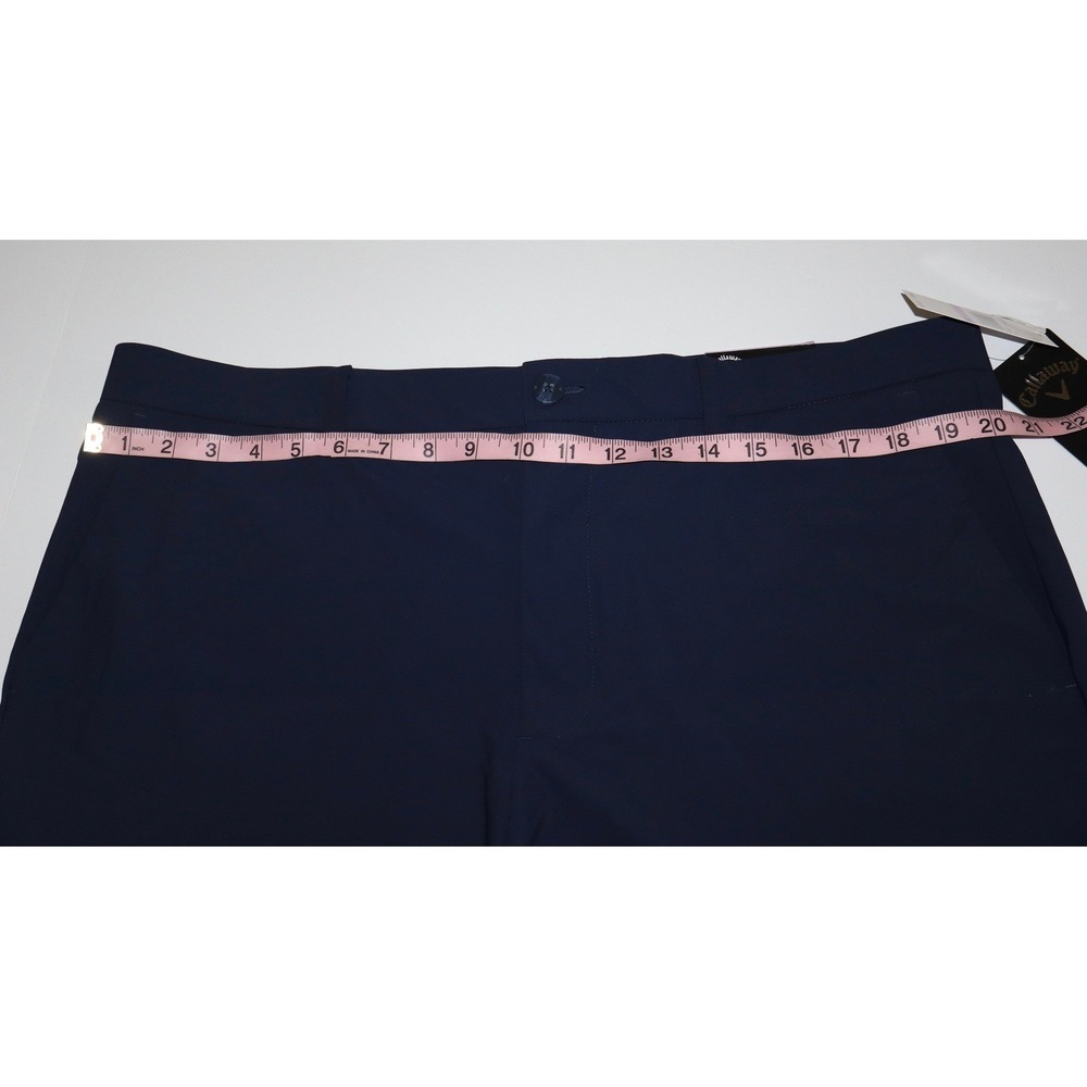 Callaway Mens Golf Shorts 38W Peacoat Navy Blue Stretch 7" Inseam UPF 50 NEW - Picture 8 of 12